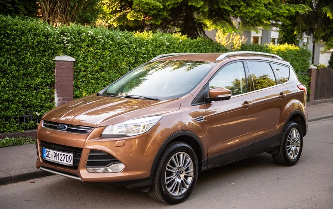 Ford Kuga cena 45900 przebieg: 159000, rok produkcji 2014 z Szczecin małe 781